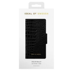 IDeal Of Sweden - IPhone 12 Mini Etui 2in1 Neo Black Croco 17 IDeal Of Sweden - IPhone 12 Mini Etui 2in1 Neo Black Croco -Mobilemania Magasin etui coque 2 en 1 ideal of sweden neo black croco atelier wallet series apple iphone 12 mini 7