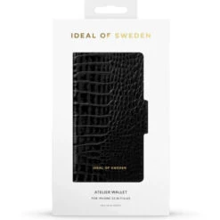 IDeal Of Sweden – IPhone SE 2020/8/7/6S/6 Etui 2in1 Neo Black Croco -Mobilemania Magasin etui coque 2 en 1 ideal of sweden neo black croco atelier wallet series apple iphone 786s6se 2020 5