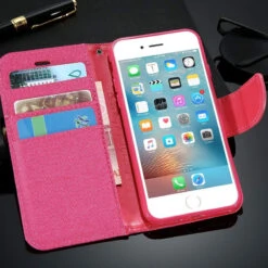 Etui Folio CLOTH SKIN Apple IPhone 6/6S 5 Etui Folio CLOTH SKIN Apple IPhone 6/6S -Mobilemania Magasin etui folio cloth skin apple iphone 66s 1