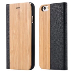 Etui Folio Natural Wood Apple IPhone 6/6S