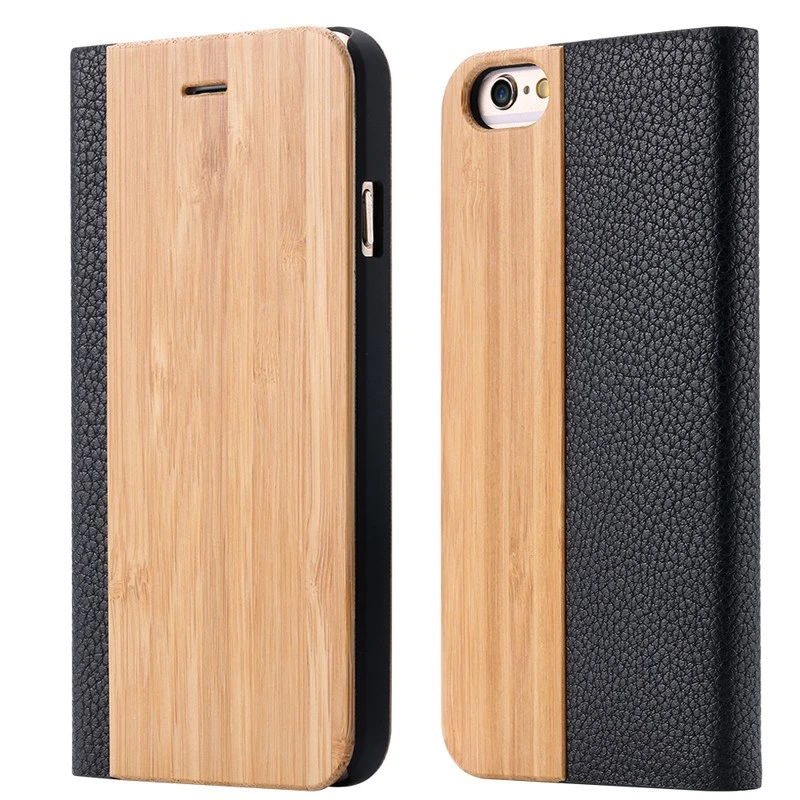 Etui Folio Natural Wood Apple IPhone 6/6S 3 Etui Folio Natural Wood Apple IPhone 6/6S
