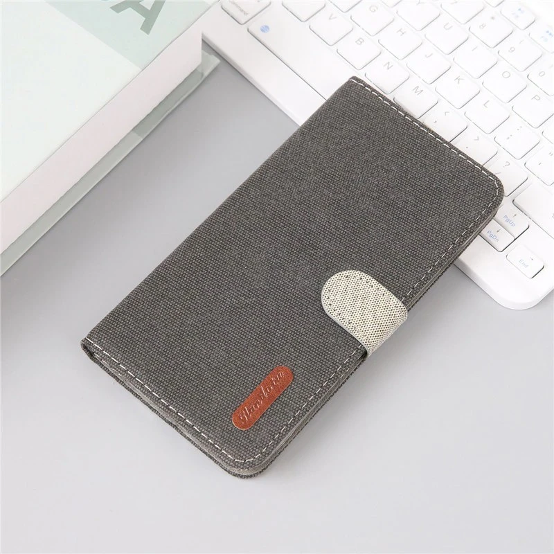 Etui Folio Portefeuille Denim Series Apple IPhone X/XS 5 Etui Folio Portefeuille Denim Series Apple IPhone X/XS – Image 3
