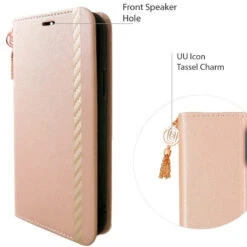 Etui Folio Uunique Saffiano Flower Apple IPhone 11 PRO -Mobilemania Magasin etui folio uunique saffiano flower apple iphone 11 pro 2