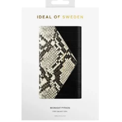 IDeal Of Sweden - Galaxy S20 Plus / S20 Plus 5G Etui 2in1 Midnight Python -Mobilemania Magasin etui ideal of sweden midnight python envelope clutch samsung galaxy s20 5g plus 4