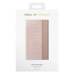 IDeal Of Sweden - Galaxy S20 / Galaxy S20 5G Etui Misty Rose Croco -Mobilemania Magasin etui ideal of sweden misty rose croco signature clutch samsung galaxy s20s20 5g 4