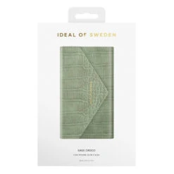 IDeal Of Sweden – IPhone SE 2020/8/7/6S/6 Etui 2in1 Sage Croco -Mobilemania Magasin etui ideal of sweden sage croco envelope clutch apple iphone 786s6se 2020 5