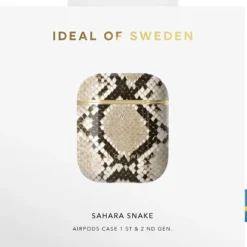 IDeal Of Sweden - AirPods 1 / AirPods 2 Coque Sahara Snake -Mobilemania Magasin ideal of sweden airpods 1 airpods 2 coque sahara snake 3
