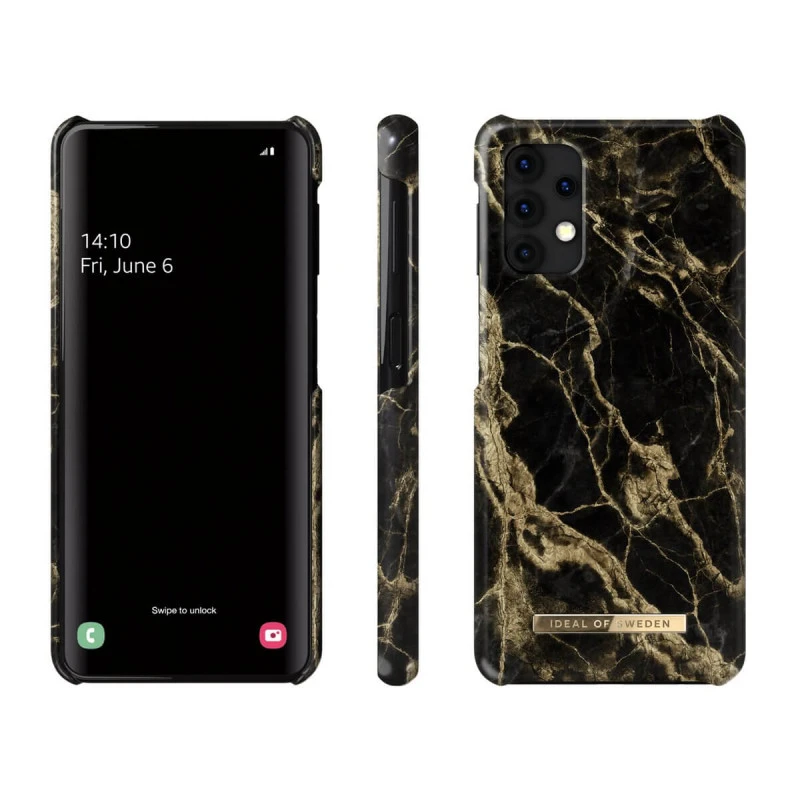 IDeal Of Sweden - Galaxy A32 5G Coque Rigide Golden Smoke Marble 4 IDeal Of Sweden - Galaxy A32 5G Coque Rigide Golden Smoke Marble – Image 2