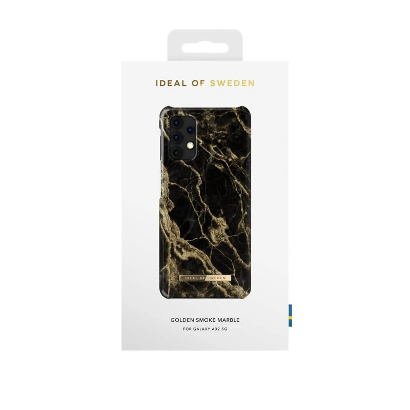 IDeal Of Sweden - Galaxy A32 5G Coque Rigide Golden Smoke Marble 5 IDeal Of Sweden - Galaxy A32 5G Coque Rigide Golden Smoke Marble – Image 3