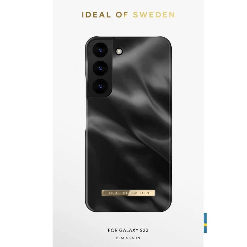 IDeal Of Sweden - Galaxy S22 5G Coque Black Satin 8 IDeal Of Sweden - Galaxy S22 5G Coque Black Satin – Image 6