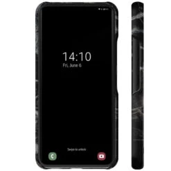 IDeal Of Sweden - Galaxy S22 5G Coque Black Thunder Marble -Mobilemania Magasin ideal of sweden galaxy s22 5g coque black thunder marble 3