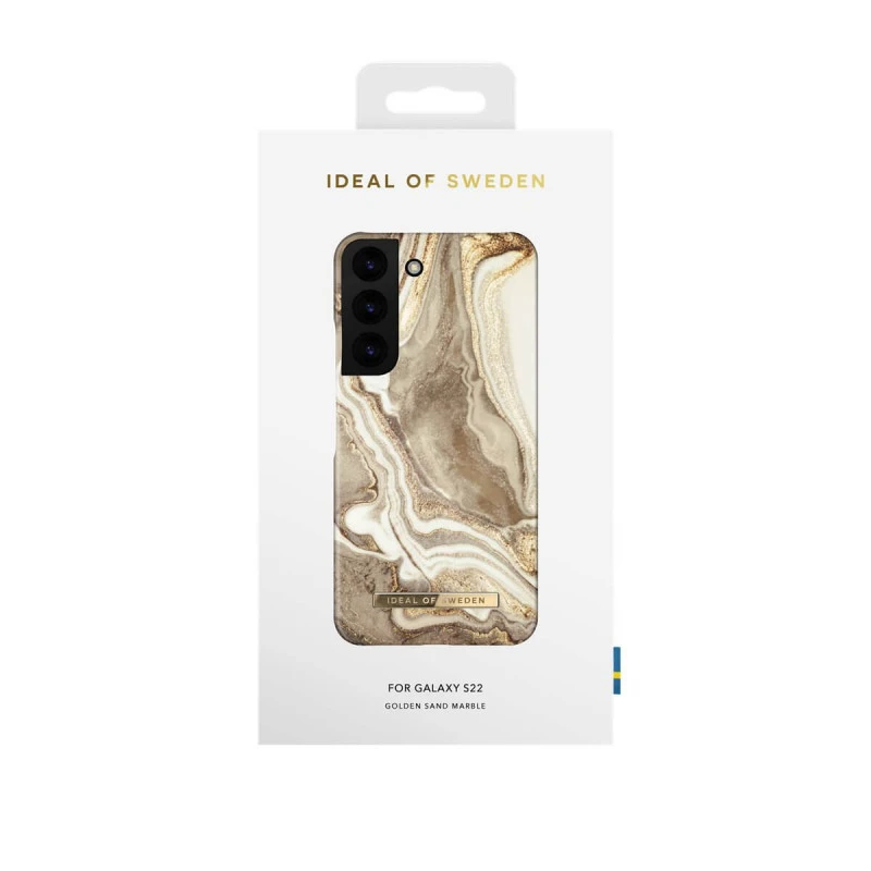 IDeal Of Sweden - Galaxy S22 5G Coque Golden Sand Marble 5 IDeal Of Sweden - Galaxy S22 5G Coque Golden Sand Marble – Image 3