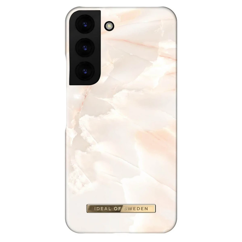 IDeal Of Sweden - Galaxy S22 5G Coque Rose Pearl Marble 3 IDeal Of Sweden - Galaxy S22 5G Coque Rose Pearl Marble