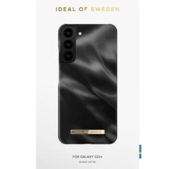 IDeal Of Sweden - Galaxy S22 Plus 5G Coque Black Satin -Mobilemania Magasin ideal of sweden galaxy s22 plus 5g coque black satin 5