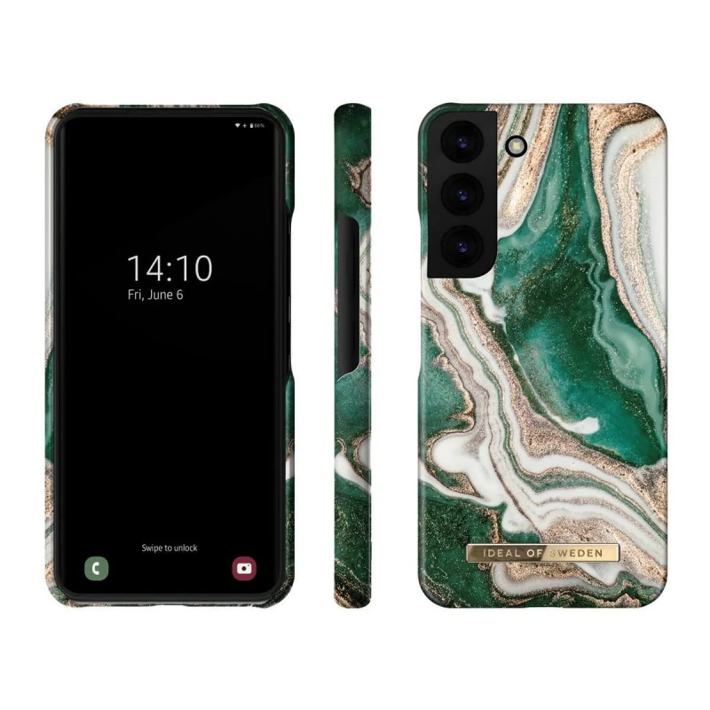 IDeal Of Sweden - Galaxy S22 Plus 5G Coque Golden Jade Marble 4 IDeal Of Sweden - Galaxy S22 Plus 5G Coque Golden Jade Marble – Image 2