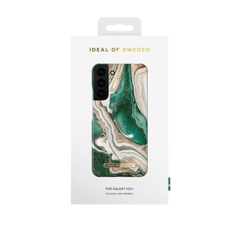 IDeal Of Sweden - Galaxy S22 Plus 5G Coque Golden Jade Marble 5 IDeal Of Sweden - Galaxy S22 Plus 5G Coque Golden Jade Marble – Image 3