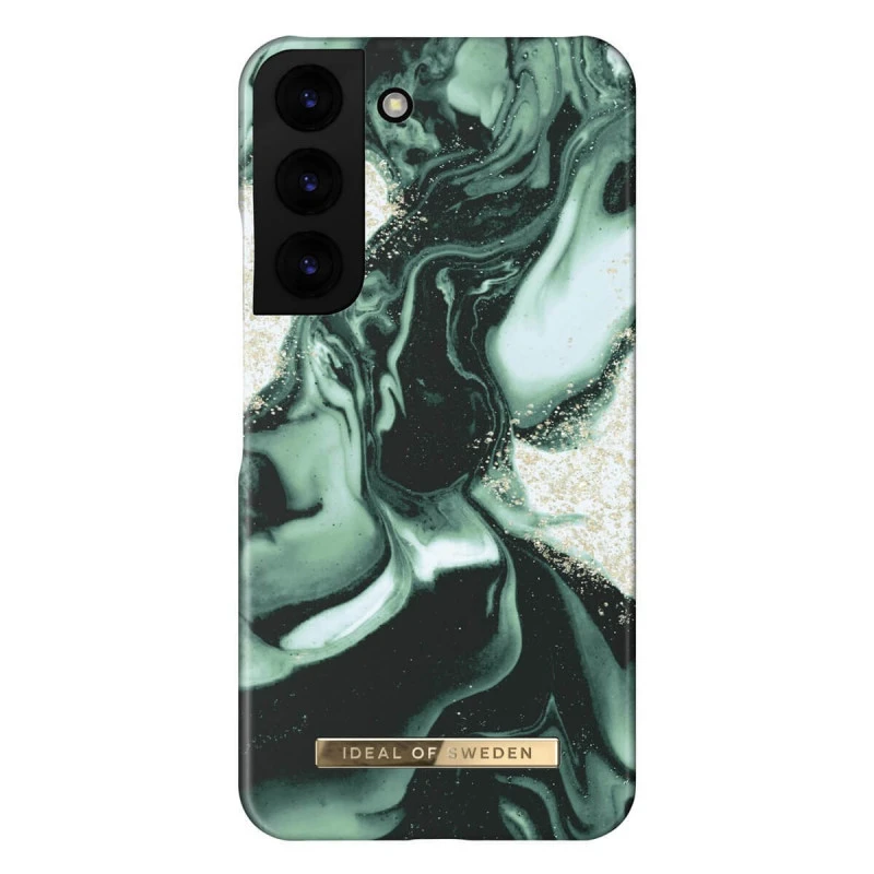IDeal Of Sweden - Galaxy S22 Plus 5G Coque Golden Olive Marble 3 IDeal Of Sweden - Galaxy S22 Plus 5G Coque Golden Olive Marble