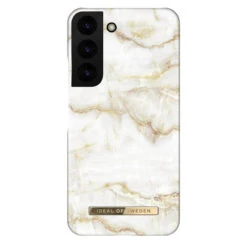 IDeal Of Sweden - Galaxy S22 Plus 5G Coque Golden Pearl Marble