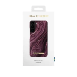 IDeal Of Sweden - Galaxy S22 Plus 5G Coque Golden Plum Marble -Mobilemania Magasin ideal of sweden galaxy s22 plus 5g coque golden plum marble 2