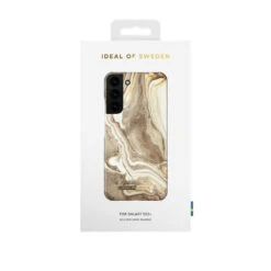 IDeal Of Sweden - Galaxy S22 Plus 5G Coque Golden Sand Marble -Mobilemania Magasin ideal of sweden galaxy s22 plus 5g coque golden sand marble 2