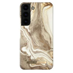 IDeal Of Sweden - Galaxy S22 Plus 5G Coque Golden Sand Marble