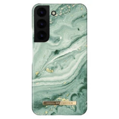 IDeal Of Sweden - Galaxy S22 Plus 5G Coque Mint Swirl Marble
