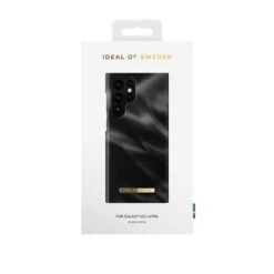 IDeal Of Sweden - Galaxy S22 Ultra 5G Coque Black Satin -Mobilemania Magasin ideal of sweden galaxy s22 ultra 5g coque black satin 2