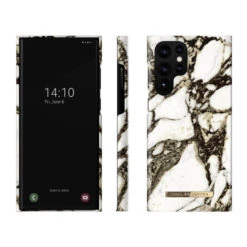 IDeal Of Sweden - Galaxy S22 Ultra 5G Coque Calacatta Golden Marble -Mobilemania Magasin ideal of sweden galaxy s22 ultra 5g coque calacatta golden marble 1
