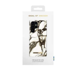 IDeal Of Sweden - Galaxy S22 Ultra 5G Coque Calacatta Golden Marble -Mobilemania Magasin ideal of sweden galaxy s22 ultra 5g coque calacatta golden marble 2