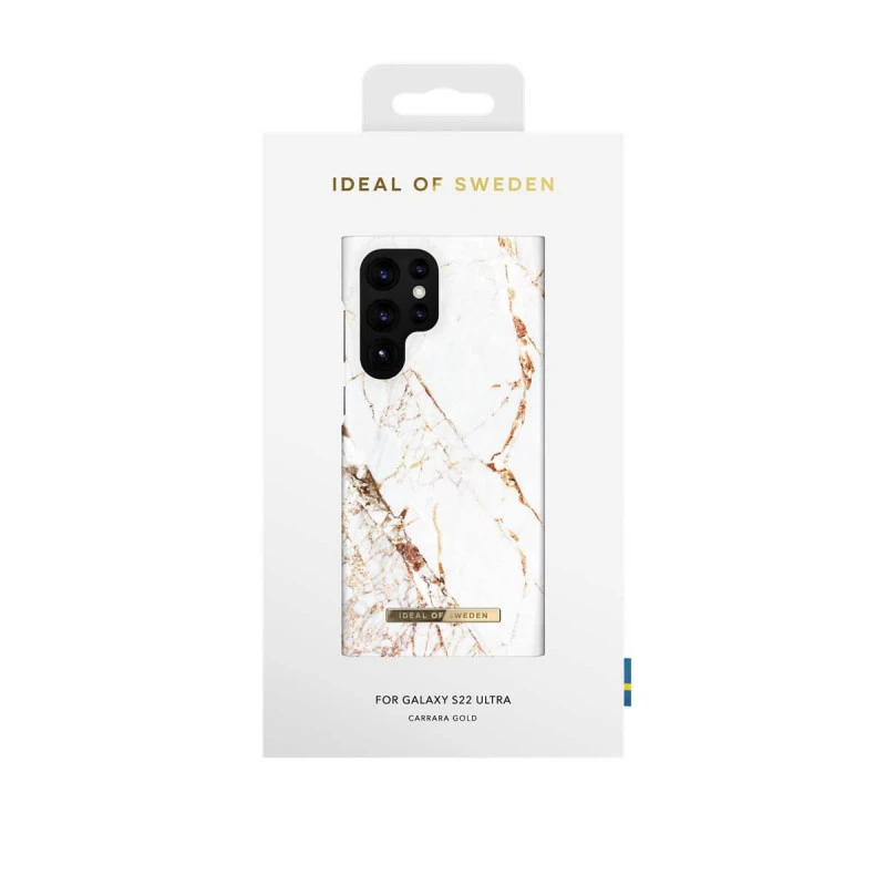 IDeal Of Sweden - Galaxy S22 Ultra 5G Coque Carrara Gold 5 IDeal Of Sweden - Galaxy S22 Ultra 5G Coque Carrara Gold – Image 3