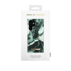 IDeal Of Sweden - Galaxy S22 Ultra 5G Coque Golden Olive Marble -Mobilemania Magasin ideal of sweden galaxy s22 ultra 5g coque golden olive marble 2