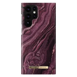 IDeal Of Sweden - Galaxy S22 Ultra 5G Coque Golden Plum Marble