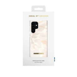 IDeal Of Sweden - Galaxy S22 Ultra 5G Coque Rose Pearl Marble -Mobilemania Magasin ideal of sweden galaxy s22 ultra 5g coque rose pearl marble 2
