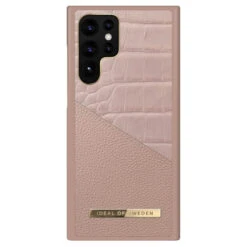 IDeal Of Sweden - Galaxy S22 Ultra 5G Coque Rose Smoke Croco