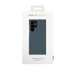 IDeal Of Sweden - Galaxy S22 Ultra 5G Coque SEAMLESS Midnight Blue -Mobilemania Magasin ideal of sweden galaxy s22 ultra 5g coque seamless midnight blue 2