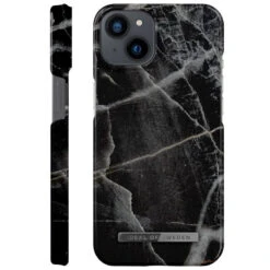IDeal Of Sweden - IPhone 13 Coque Black Thunder Marble -Mobilemania Magasin ideal of sweden iphone 13 coque black thunder marble 1