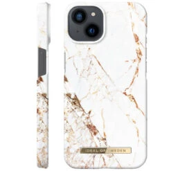 IDeal Of Sweden - IPhone 13 Coque Carrara Gold -Mobilemania Magasin ideal of sweden iphone 13 coque carrara gold 1