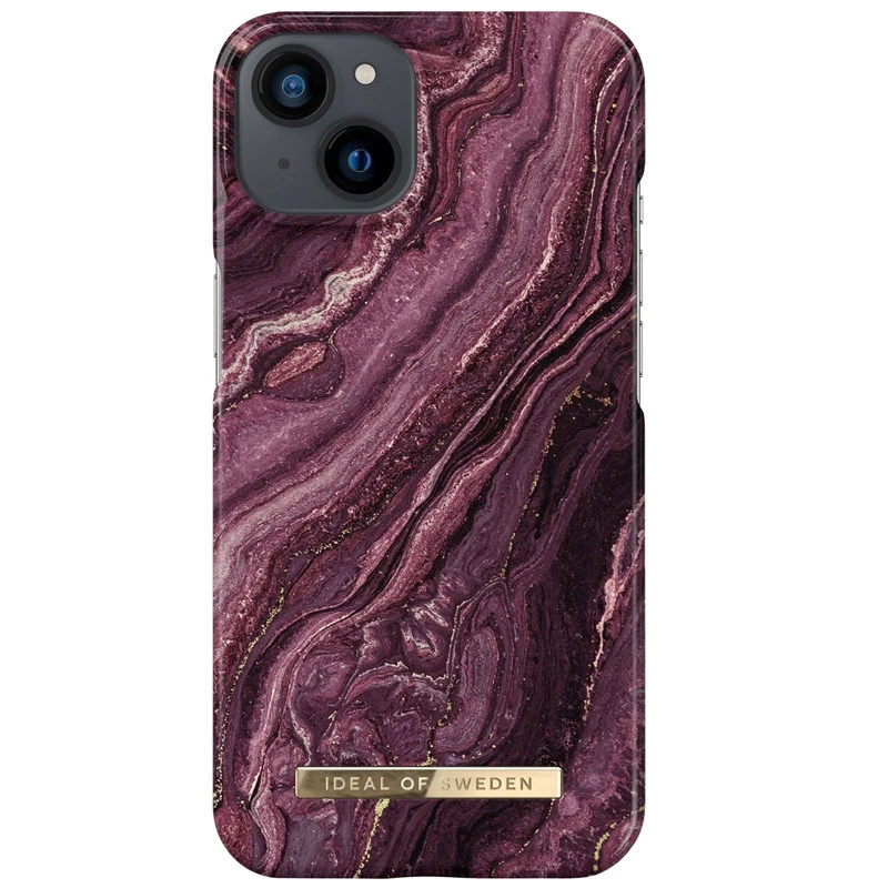 IDeal Of Sweden - IPhone 13 Coque Golden Plum Marble 3 IDeal Of Sweden - IPhone 13 Coque Golden Plum Marble