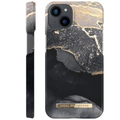 IDeal Of Sweden - IPhone 13 Coque Golden Twilight Marble -Mobilemania Magasin ideal of sweden iphone 13 coque golden twilight marble 1