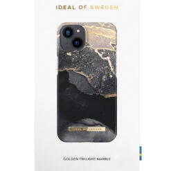 IDeal Of Sweden - IPhone 13 Coque Golden Twilight Marble -Mobilemania Magasin ideal of sweden iphone 13 coque golden twilight marble 5
