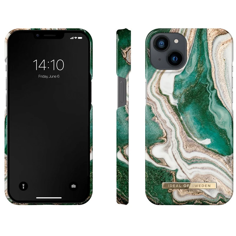 IDeal Of Sweden - IPhone 13 Golden Jade Marble 5 IDeal Of Sweden - IPhone 13 Golden Jade Marble – Image 3