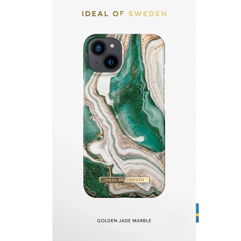 IDeal Of Sweden - IPhone 13 Golden Jade Marble 8 IDeal Of Sweden - IPhone 13 Golden Jade Marble – Image 6