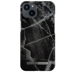 IDeal Of Sweden - IPhone 13 Mini Coque Black Thunder Marble