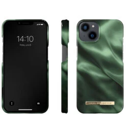 IDeal Of Sweden - IPhone 13 Mini Coque Emerald Satin -Mobilemania Magasin ideal of sweden iphone 13 mini coque emerald satin 2