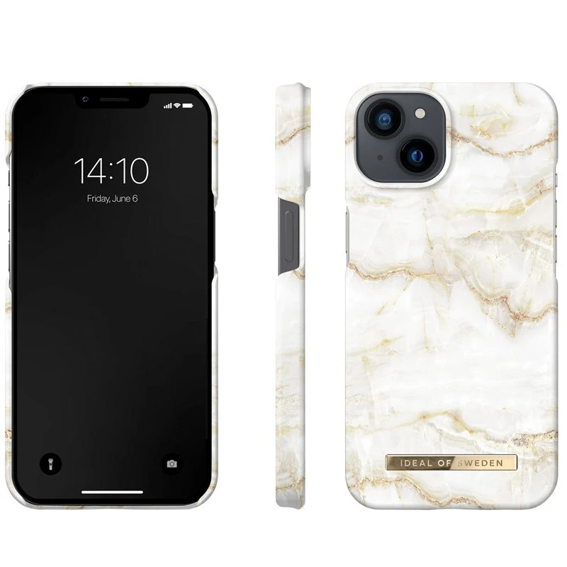 IDeal Of Sweden - IPhone 13 Mini Coque Golden Pearl Marble 5 IDeal Of Sweden - IPhone 13 Mini Coque Golden Pearl Marble – Image 3