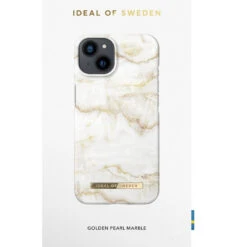 IDeal Of Sweden - IPhone 13 Mini Coque Golden Pearl Marble 13 IDeal Of Sweden - IPhone 13 Mini Coque Golden Pearl Marble -Mobilemania Magasin ideal of sweden iphone 13 mini coque golden pearl marble 5