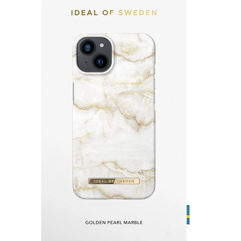 IDeal Of Sweden - IPhone 13 Mini Coque Golden Pearl Marble 8 IDeal Of Sweden - IPhone 13 Mini Coque Golden Pearl Marble – Image 6