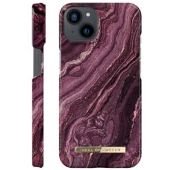 IDeal Of Sweden - IPhone 13 Mini Coque Golden Plum Marble -Mobilemania Magasin ideal of sweden iphone 13 mini coque golden plum marble 1