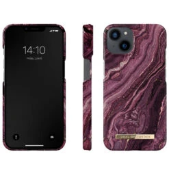 IDeal Of Sweden - IPhone 13 Mini Coque Golden Plum Marble -Mobilemania Magasin ideal of sweden iphone 13 mini coque golden plum marble 2