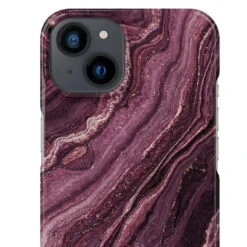 IDeal Of Sweden - IPhone 13 Mini Coque Golden Plum Marble -Mobilemania Magasin ideal of sweden iphone 13 mini coque golden plum marble 3